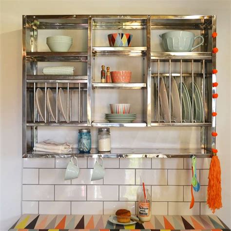 stainless steel plate rack cabinet|metal plate rack.